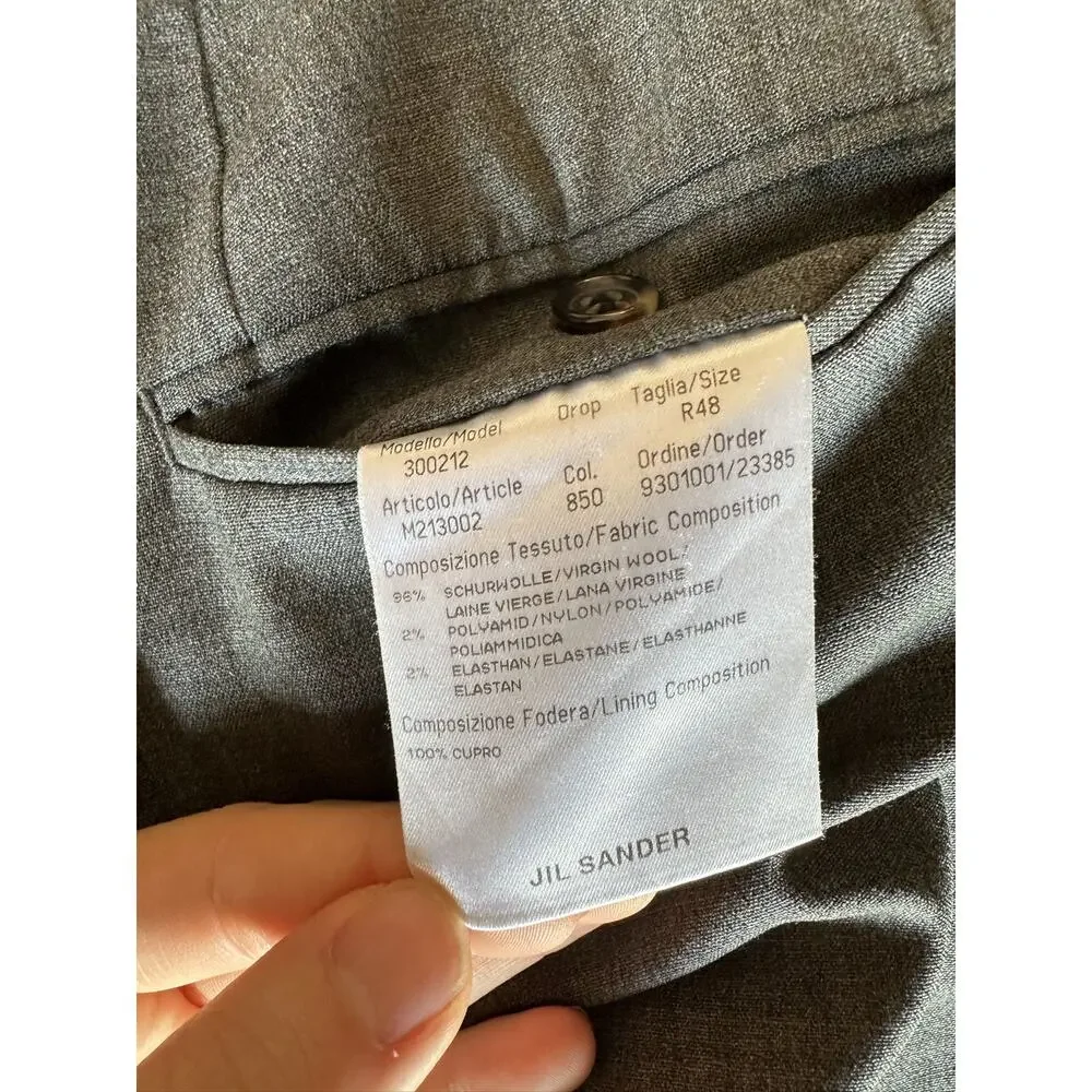 Jil Sander Wool Trousers
